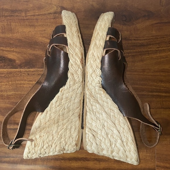 Kors Michael Kors Natural Wedges with Brown Leather - Picture 7 of 7